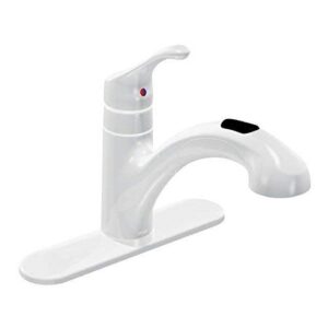 Moen, Glacier CA87316W Renzo Single Handle Kitchen Faucet