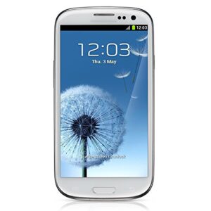 samsung galaxy s3 i747 16gb 4g lte unlocked gsm android smartphone - marble white (international version, no warranty)