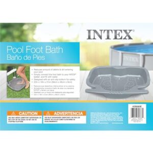 INTEX 29080E Pool Foot Bath - Gray