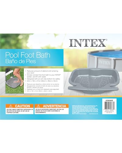 INTEX 29080E Pool Foot Bath - Gray