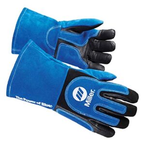 miller electric mig/stick welding gloves,stick,pr, large (263339)