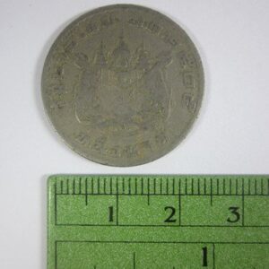 Old coins thailand 1 Baht 1962 coin thai King Rama IX Antiques Collectibles coin Bangkok 2