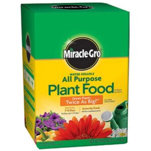miracle-gro pound 160101 water-soluble all purpose plant food, 24-8-16, 1-po