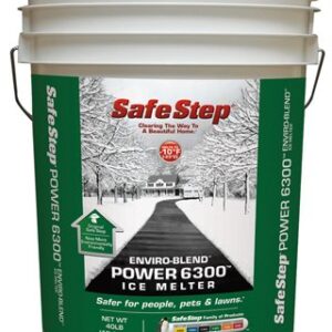 Safe Step Power 6300 Enviro Blend Melts Ice Down To - 10 F / - 23 C 40 Lbs.