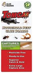 tomcat 32517 household pest glue trap, 4-pack