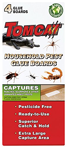 Tomcat 32517 Household Pest Glue Trap, 4-Pack