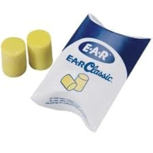 Earplugs Classic PVC Foam Diposable 50 Pack