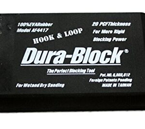 Dura-Block (AF4417) Hook & Loop Black 5.25" Sanding Block