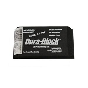 Dura-Block (AF4417) Hook & Loop Black 5.25" Sanding Block