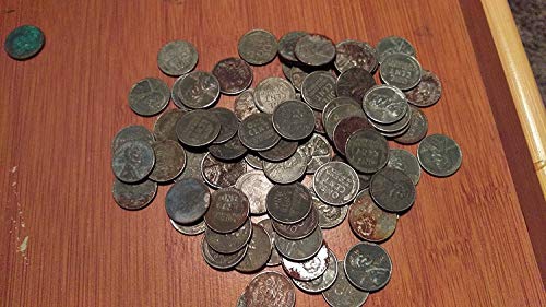 50 1943 Various Mint Marks Lincoln Wheat Cents