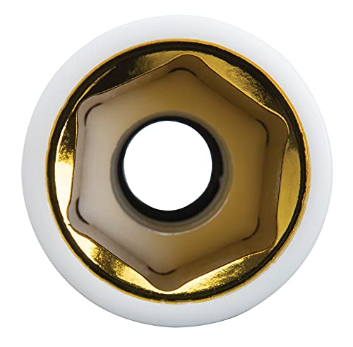 Performance Tool W32924 1/2-Inch Impact Drive 19mm/3/4 Thin Wall Socket , Gold