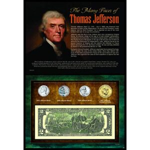 american coin treasures many faces of thomas jefferson coin and currency