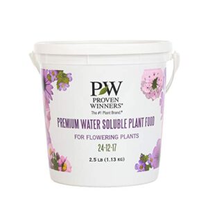 premium water soluble fertilizer, 2.5 lb. container
