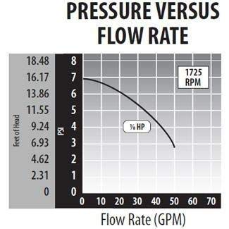 Waterway Plastics 3410030-1E Pump, 115-volt