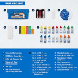 Taylor Technologies K-2005-SALT Test Kit Complete High