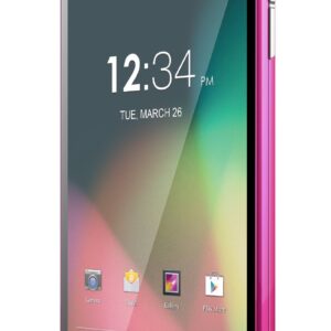 BLU Dash 5.0 D410a Unlocked Dual SIM GSM Phone (Pink)