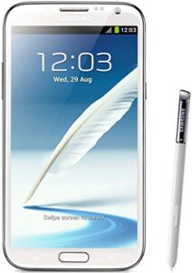 samsung galaxy note 2 t889 16gb unlocked t-mobile phone w/ 8mp camera & s pen - marble white