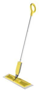 shark professional duster mop hard floor cleaner with 360-degree steering and supersized mop head (st110wm)