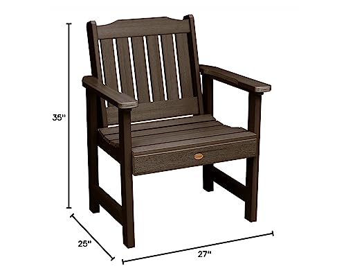 Highwood AD-CHGL1-ACE Lehigh Garden Chair, Weathered Acorn