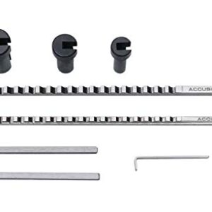 Accusize Industrial Tools No 60 Metric H.S.S. Keyway Broach Sets in Fitted Box, 5100-0060