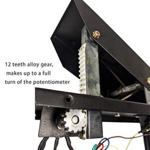 Stahlwerk Foot Pedal TIG Remote Controller with Switch CT520, TIG200, ACDC TIG200, May Work for Other Welding Machine (with Modification)