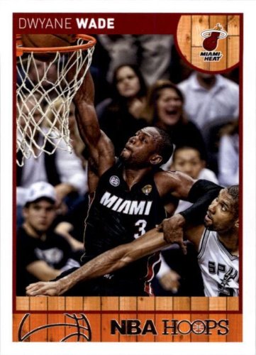 2013 Dwyane Wade Hoops NBA Basketball Series Mint Card 52 Dwyane Wade M (Mint)