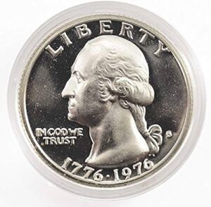 1976 s 40% silver bicentennial quarter us mint proof