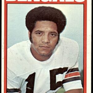 1972 Topps # 237 Dave Lewis Cincinnati Bengals (Football Card) VG Bengals Stanford