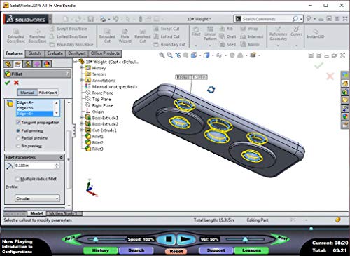 SOLIDWORKS 2014: Advanced Parts and Assemblies – Video Training Course