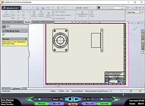 SOLIDWORKS 2014: Mechanical Drawings – Video Training Course