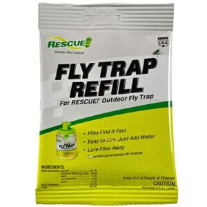 rescue! reusable fly trap bait refill – outdoor use