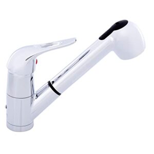 Ambassador Marine Stasis Collection Mini Pull-Out Galley Faucet, Chrome
