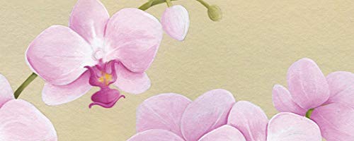 POP UP Panoramic Greeting Card Potted Orchid Any Occasion