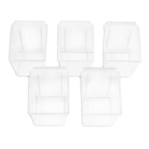 Proslat 3220 Probin Storage Bin Designed for PVC Slatwall, Deep, 5-Pack