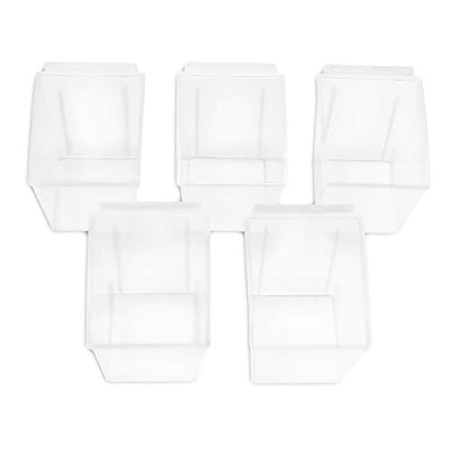 Proslat 3220 Probin Storage Bin Designed for PVC Slatwall, Deep, 5-Pack