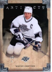 2014 upper deck artifacts hockey card (2013-14) #98 wayne gretzky mint