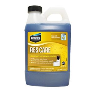 rescare rk64n all-purpose water softener cleaner liquid refill, 64 ounce