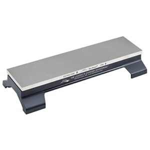 diamond machining technology (dmt) 12-inch dia-sharp bench stone extra fine / fine with base (d12ef-wb)