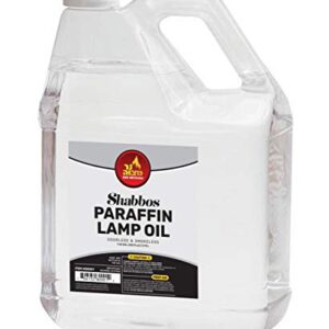 Ner Mitzvah 1 Gallon Paraffin Lamp Oil - Clear Smokeless, Odorless, Clean Burning Fuel for Indoor and Outdoor Use - Shabbos Lamp Oil - 2 Pack