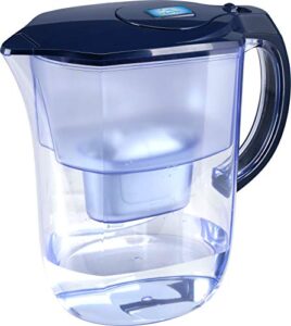 ehm ultra premium alkaline water filter pitcher - 3.8l, activated carbon filter- bpa free, healthy, clean, & toxin-free mineralized alkaline water in minutes- up to 9.5 ph-2023