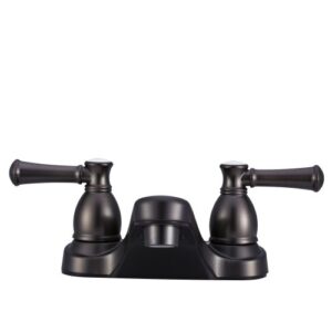 dura faucet df-pl700l-vb rv bathroom faucet with classical hot and cold handles (venetian bronze)