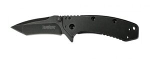 kershaw cryo 1555tbw tanto edge folding blade pocket knife, 2.75"