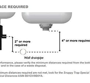 Snappy Trap 1 1/2" All-In-One-Drain Kit for Double Bowl Kitchen Sinks