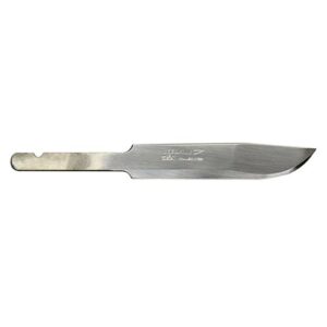 morakniv knife blade no. 2000 stainless steel knife blank for knife making, 4.5 inch