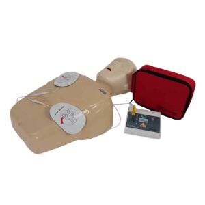 WNL Products WL120ES10 for Training use only AED Defibrillator Practi-Trainer Essentials Base Model AED Training Kit (1 Pack Kit)