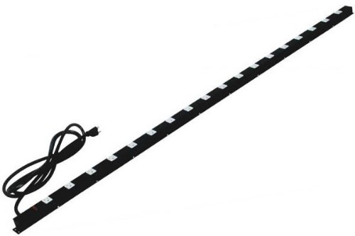 6' 18 Outlet Metal Power Strip, 61815