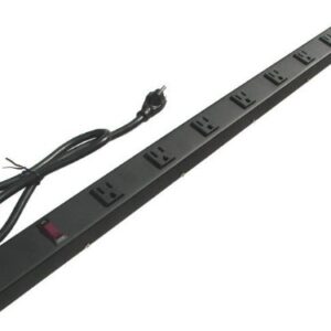 36in 9 Outlet Metal Power Strip, 30931