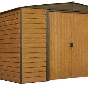 Arrow Shed WR1012 Woodridge EG Feet Steel Storage Shed, 10 ft. x 12 ft