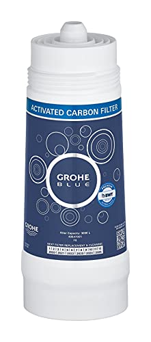 Grohe 40547001 Blue Active Carbon Replacement Water Filter 792.5 Gallon Capacity