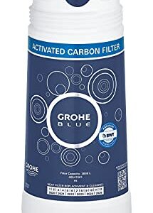 Grohe 40547001 Blue Active Carbon Replacement Water Filter 792.5 Gallon Capacity